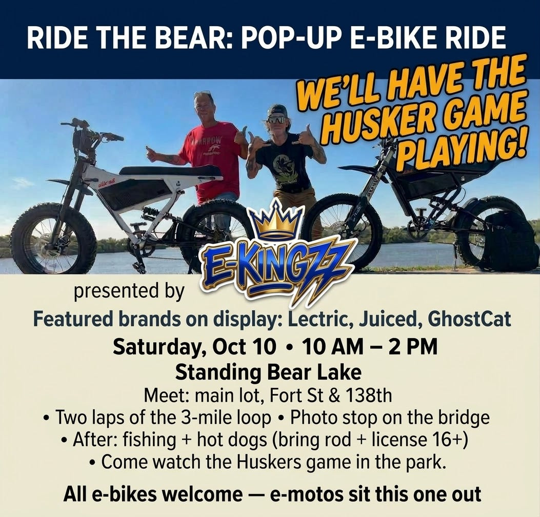 Our first pop up event - Standing Bear