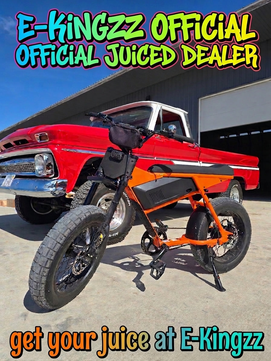 Juiced Scrambler Electric Moped-Style Bike 750W 28MPH Retro eBike