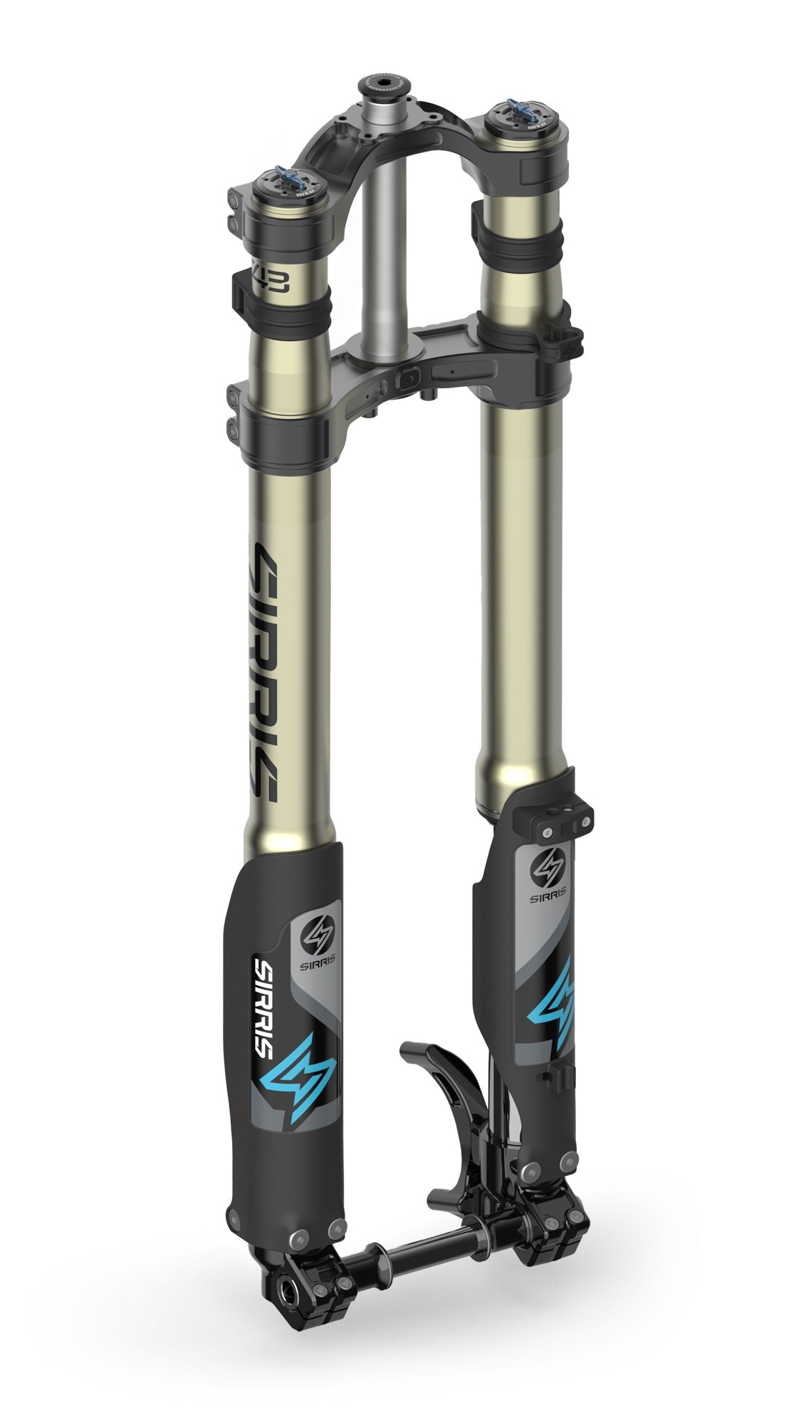 Sirris F43 Front Fork 220mm Travel for Arctic Leopard XE Pro S – Electric Dirt Bike Suspension