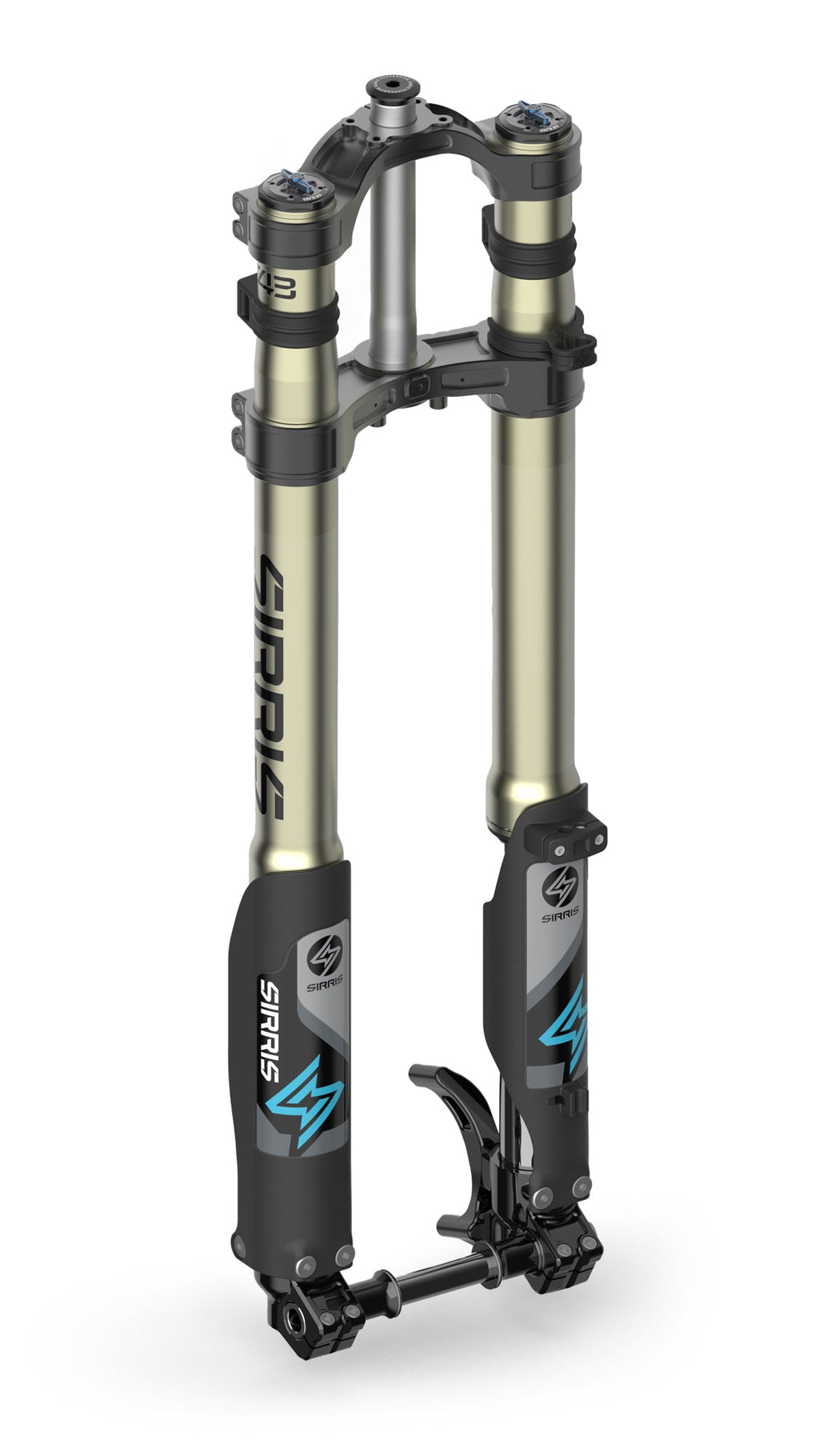 Sirris F43 Front Fork 220mm Travel for Arctic Leopard XE Pro R – Electric Dirt Bike Suspension