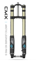 Sirris F43 Front Fork 220mm Travel for Arctic Leopard XE Pro S – Electric Dirt Bike Suspension